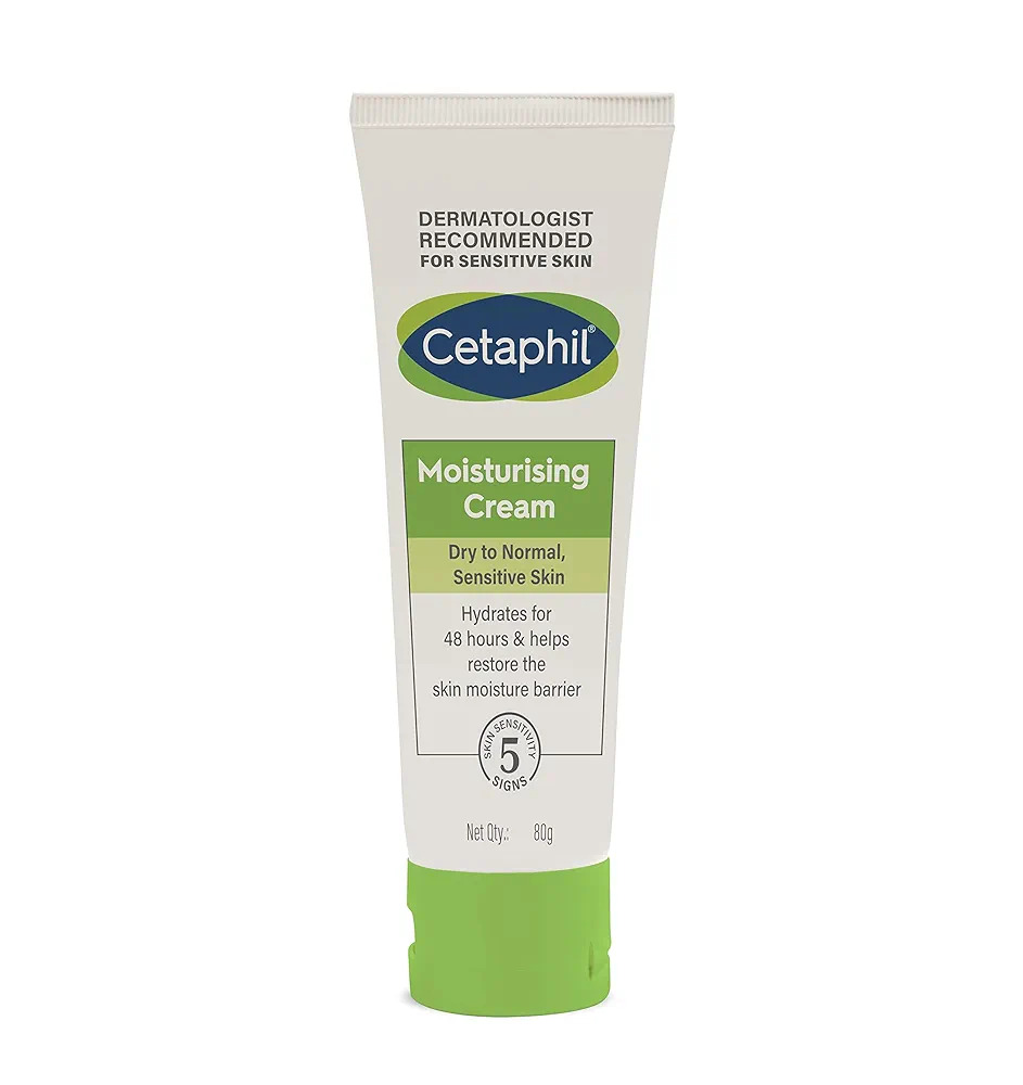 Cetaphil Moisturising Cream for Face & Body , Dry to Normal skin  80 gm