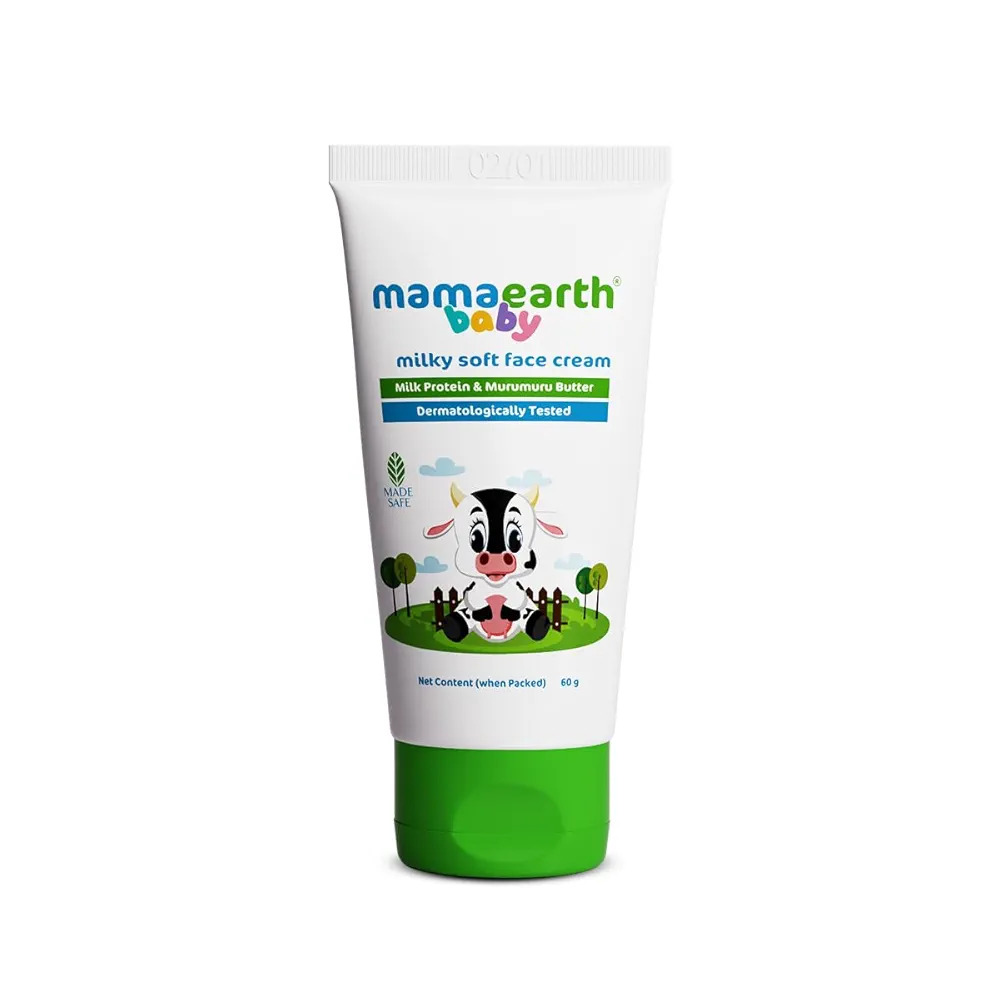 Mamaearth Baby Milky Soft Face Cream 60gm