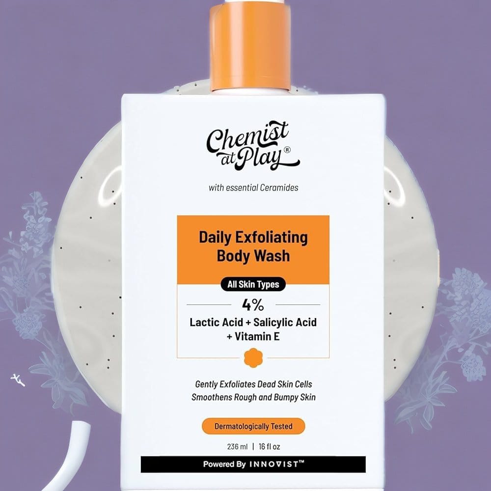 Chemist at play Daily exfoliating body wash 236ml