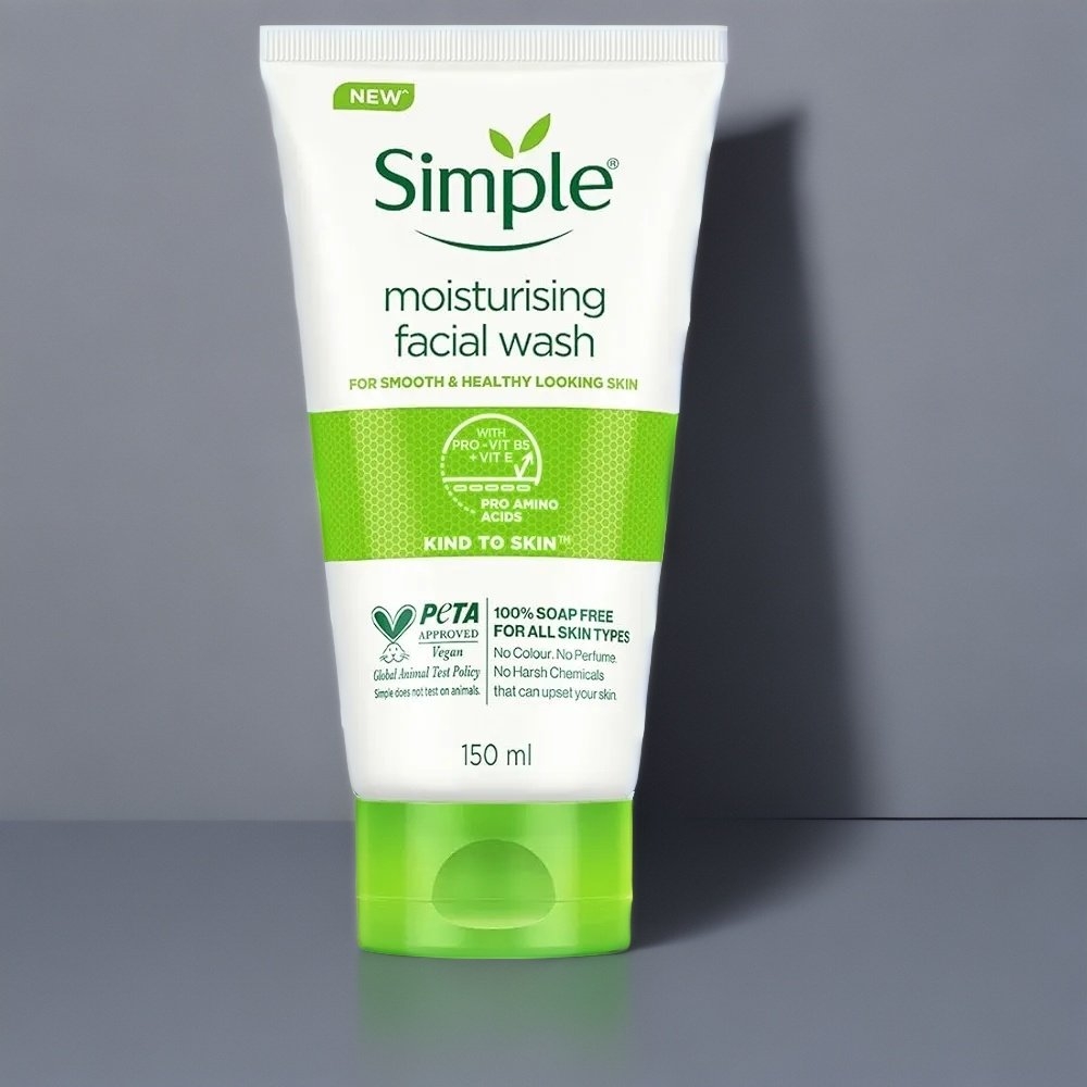 Simple Kind To Skin Moisturising Facial Wash 150 ml
