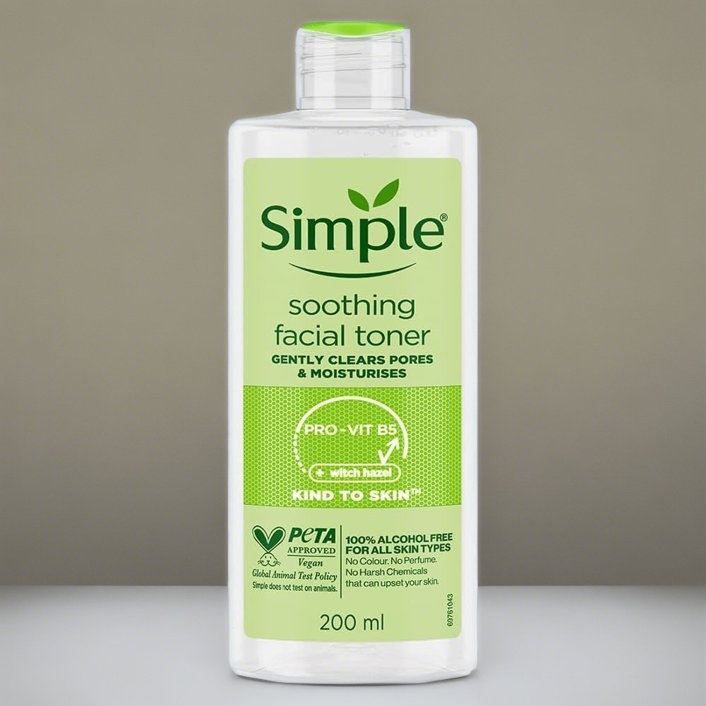Simple Kind To Skin Soothing Facial Toner  (200ml)