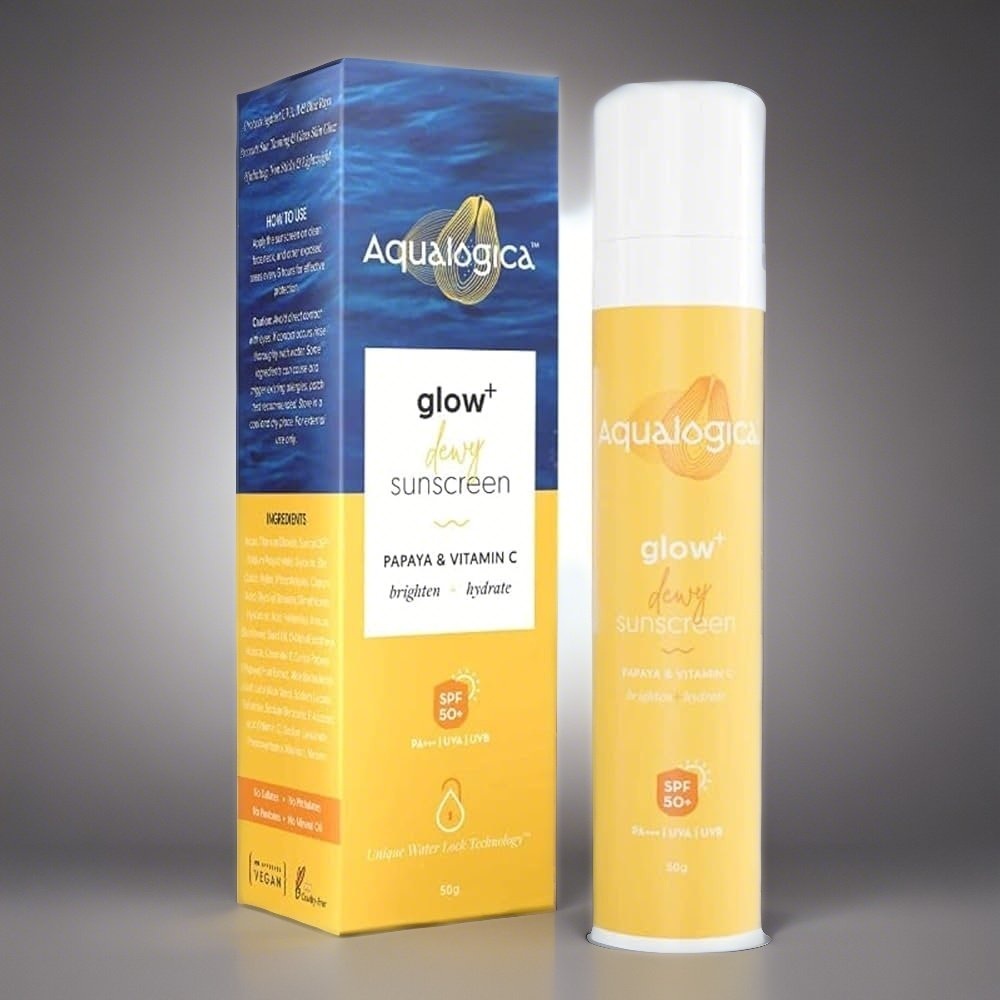Aqualogica Glow+ Dewy Sunscreen SPF50+ PA++++  50g