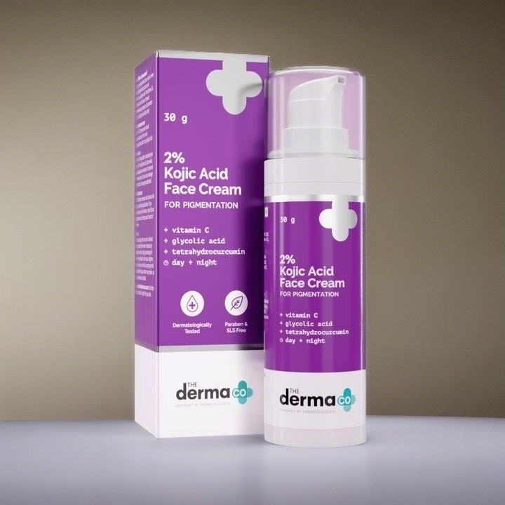 The Derma Co 2% Kojic Acid Face Cream For Pigmentation 30gm