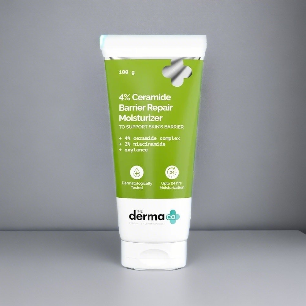 The Derma Co 4% Ceramide Barrier Repair Moisturizer 100gm