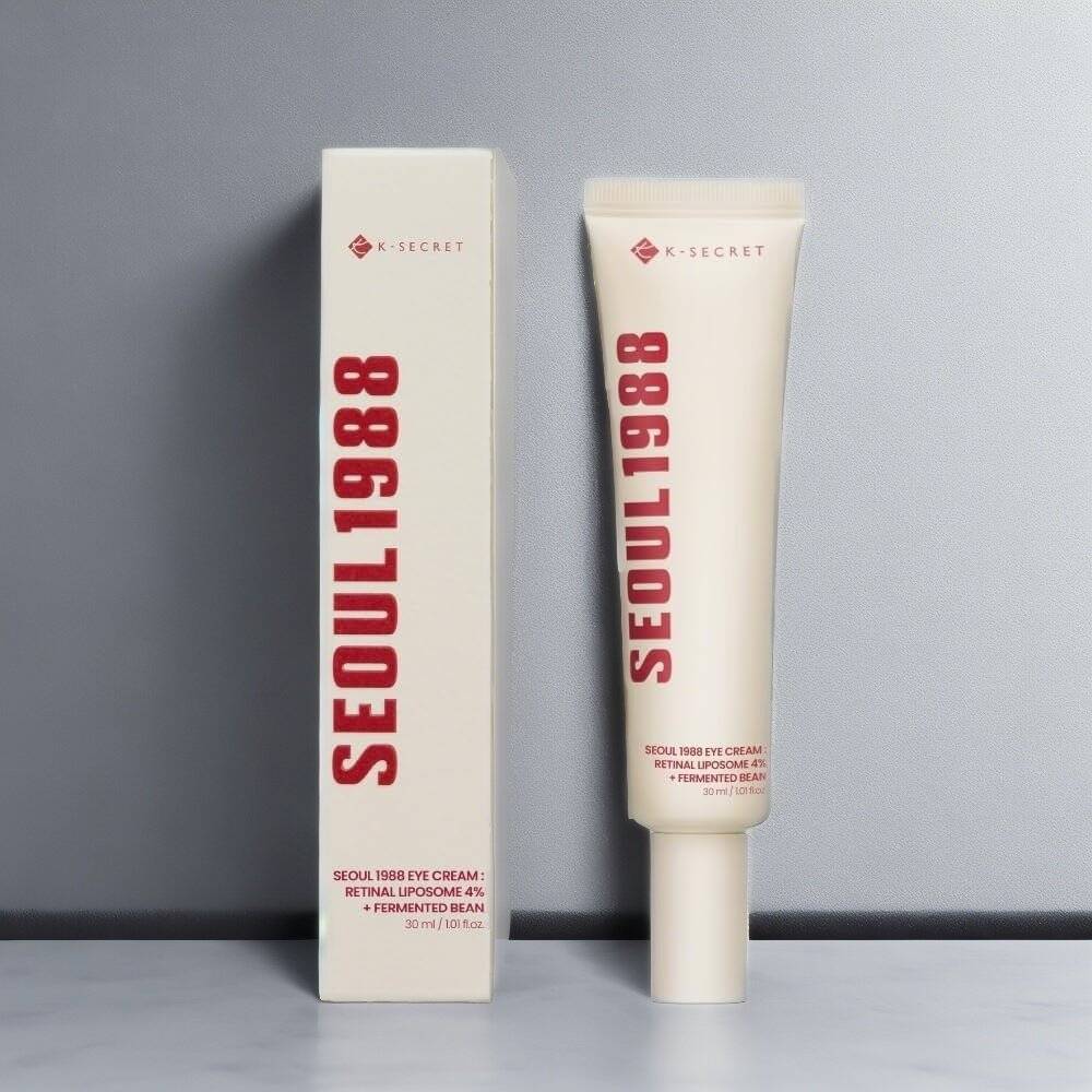 K-SECRET SEOUL 1988 Eye Cream : Retinal Liposome 4% + Fermented Bean 30ml