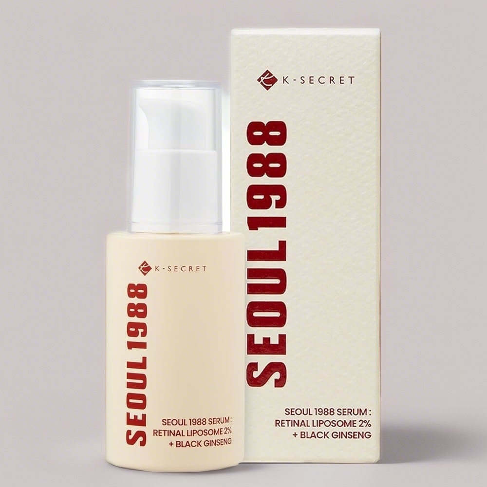 K-SECRET SEOUL 1988 Serum : Retinal Liposome 2% + Black Ginseng 30ml