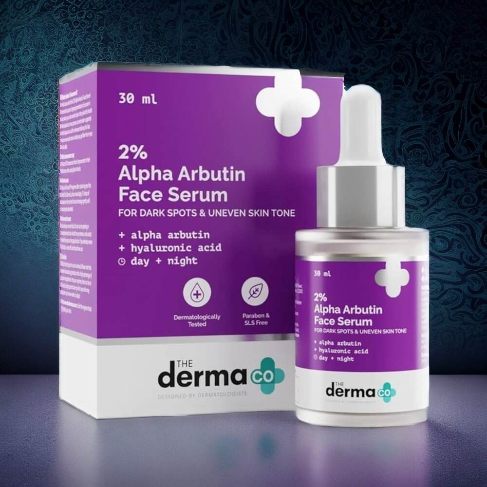 The Derma Co 2% Alpha Arbutin  Face Serum 30ml