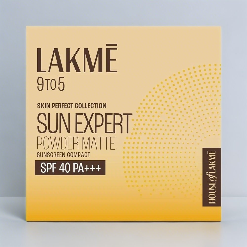 Lakme Sun Exoert Powder Matte Sunscreen Compact Spf 40 PA+++  7gm