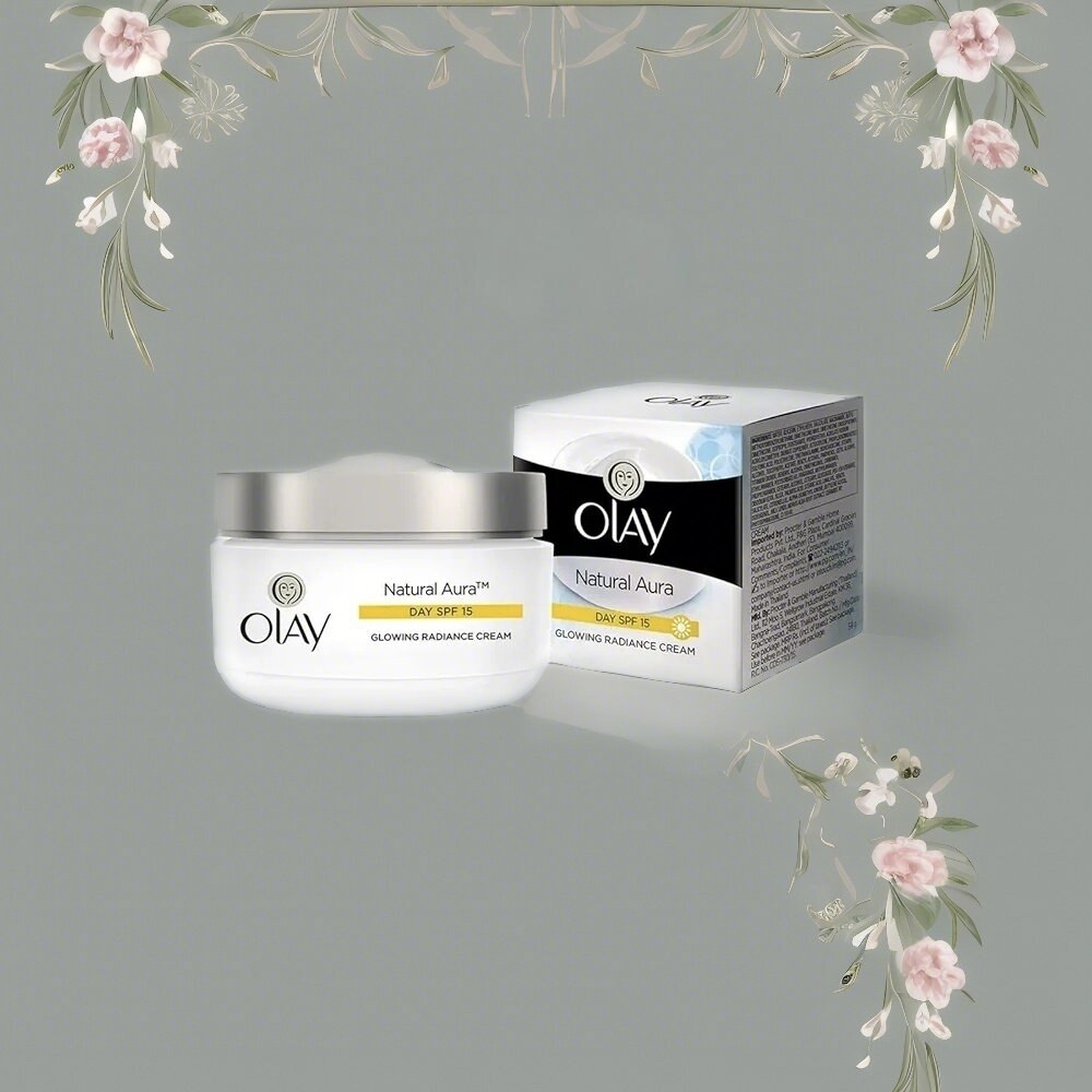 Olay Natural Aura Day Spf 15 Glowing Radiance Cream 50gm