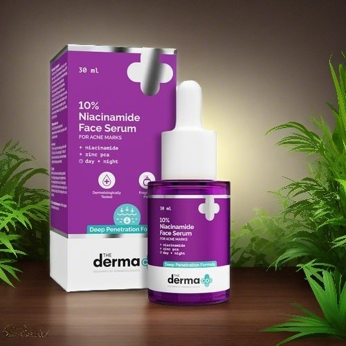 The Derma Co 10% Niacinamide Face Serum for Acne Marks (30ml)