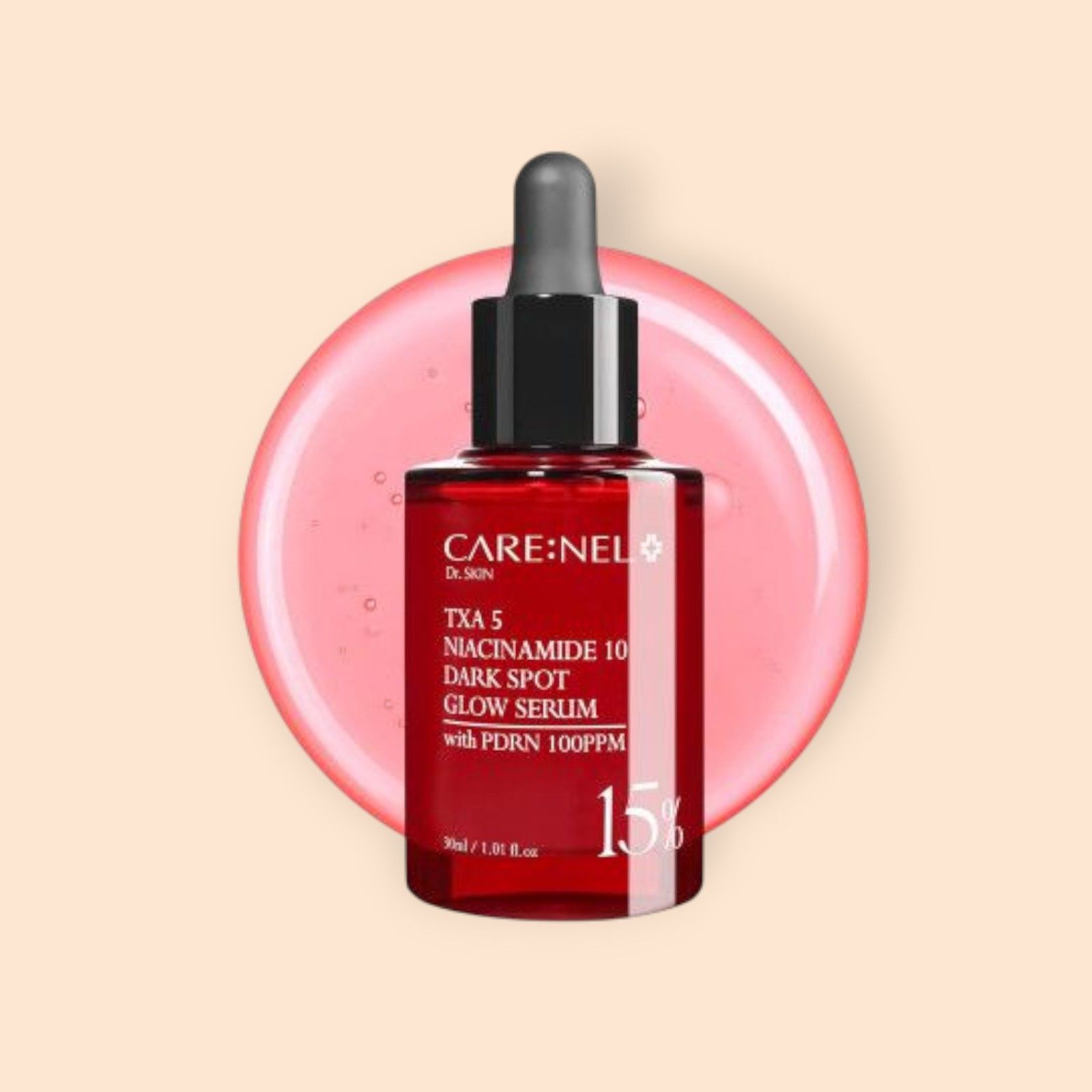 Care:nel Txa 5 Niacinamide 10 Dark Spot Glow Serum 30ml