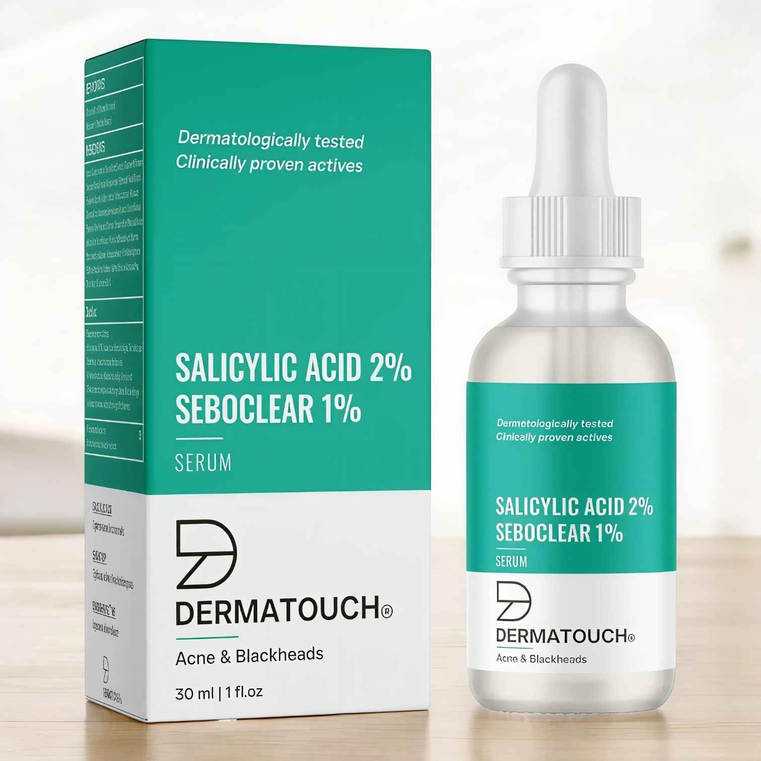 Dermatouch Salicylic Acid 2% Seboclear 1% Serum 30ml