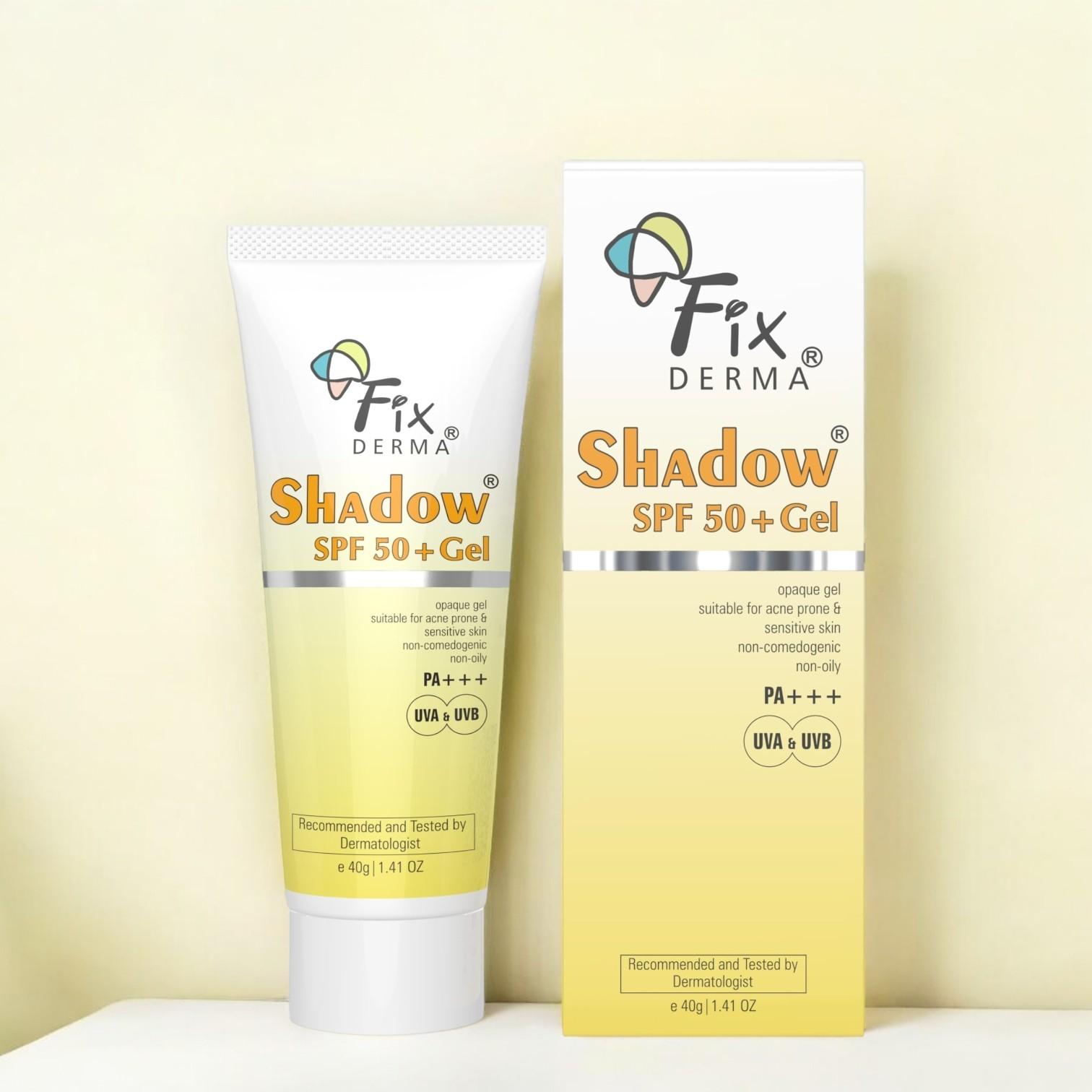 Fixderma Shadow Spf 50+ Gel Sunscreen 40gm