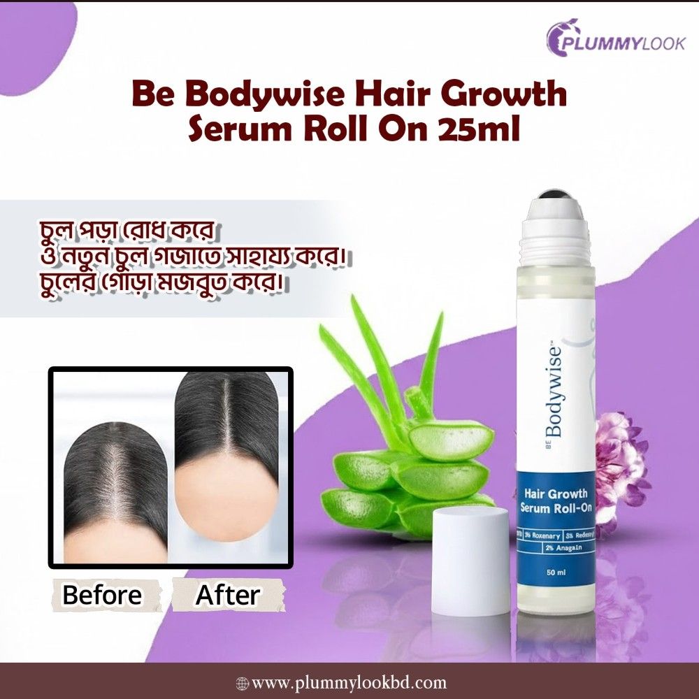 Be Bodywise Hair Growth Serum Roll On 25ml