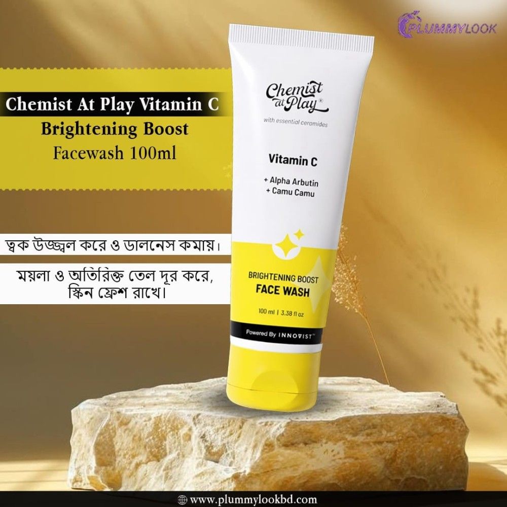 Chemist At Play Vitamin C Brightening Boost Facewash 100ml