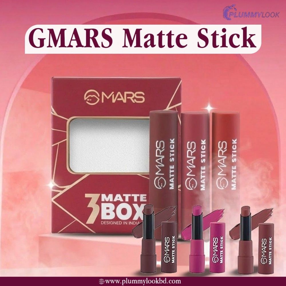 GMARS Matte Stick 1 Box Of 3 Lip Sticks