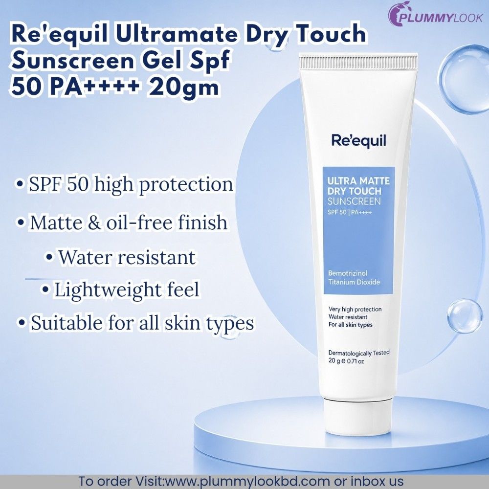 Re'equil Ultramate Dry Touch Sunscreen Spf 50 PA++++ 20gm