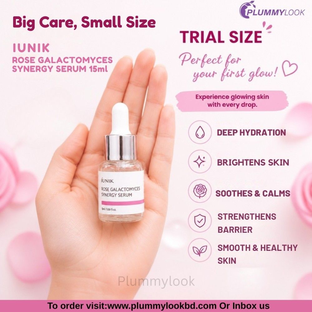 IUNIK Rose Galactomyces Synergy Serum 15ml