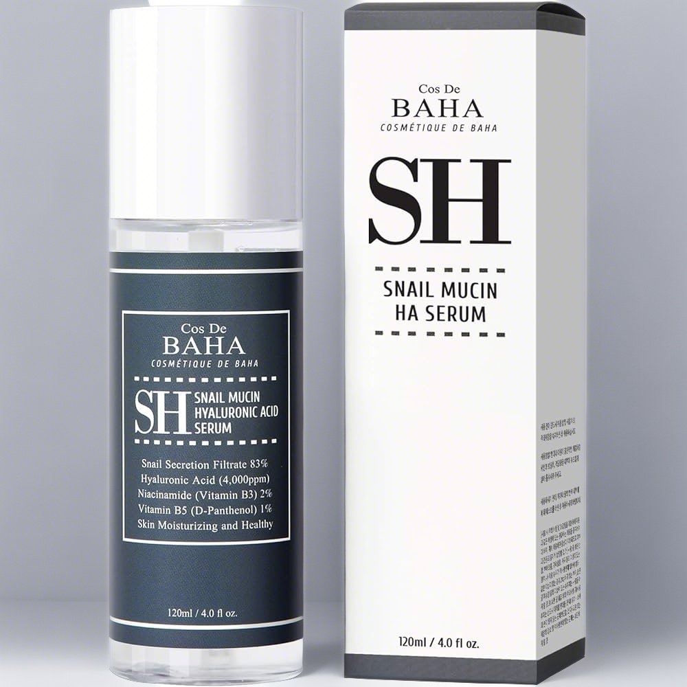 Cos De BAHA Snail Mucin Hyaluronic Acid (SH) Serum 120ml