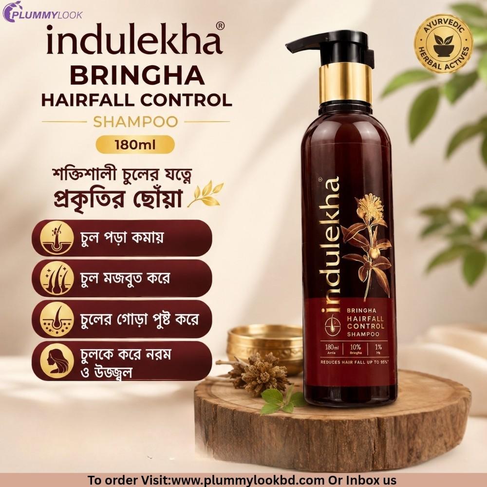 Indulekha Bringha Hairfall Control Shampoo 180ml
