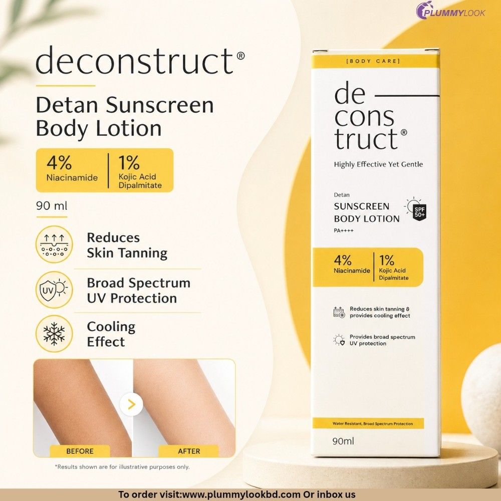 Deconstruct Detan Sunscreen Body Lotion 90ml