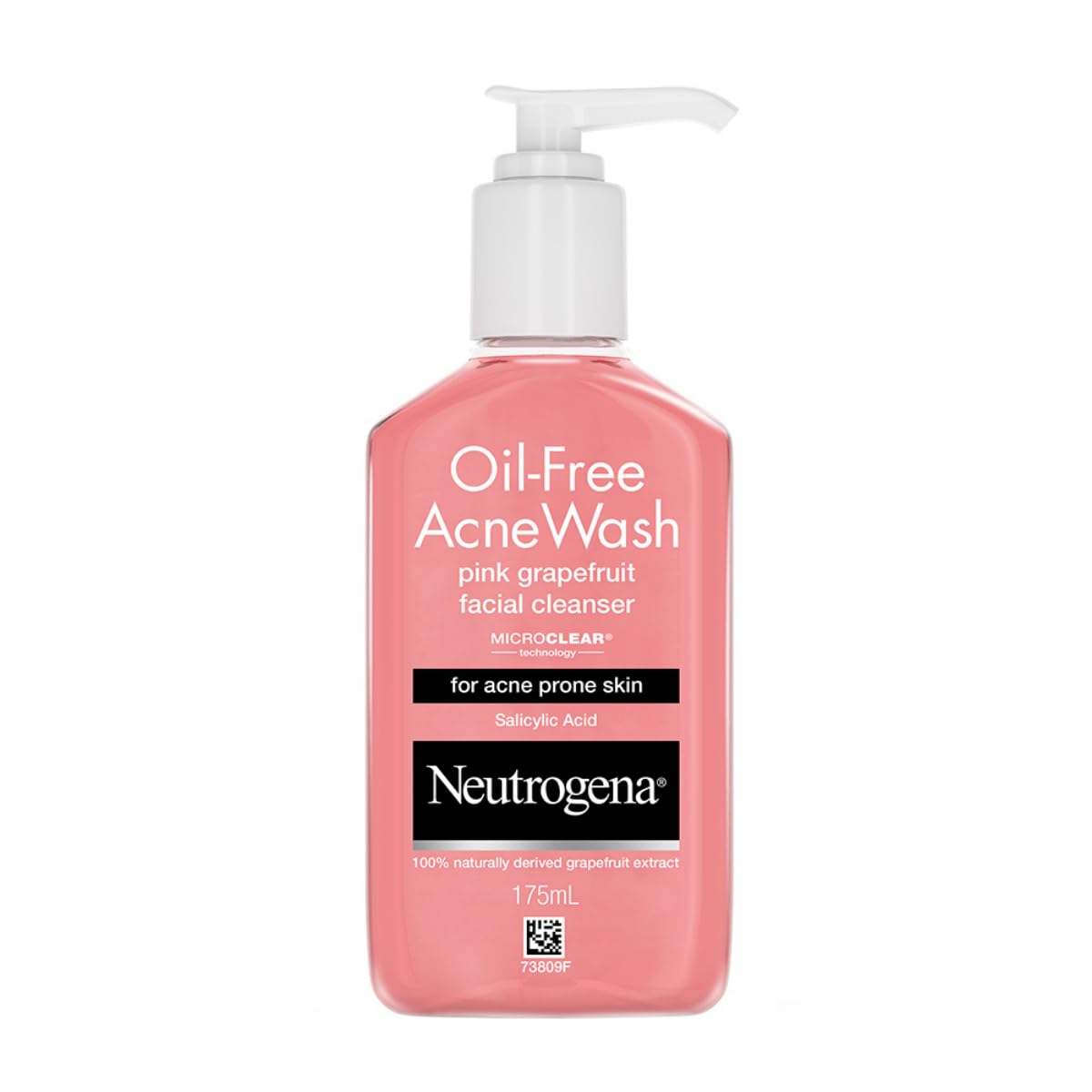 Neutrogena  Oil-Free Acne Wash Pink Grapefruit Facial Cleanser 177ml