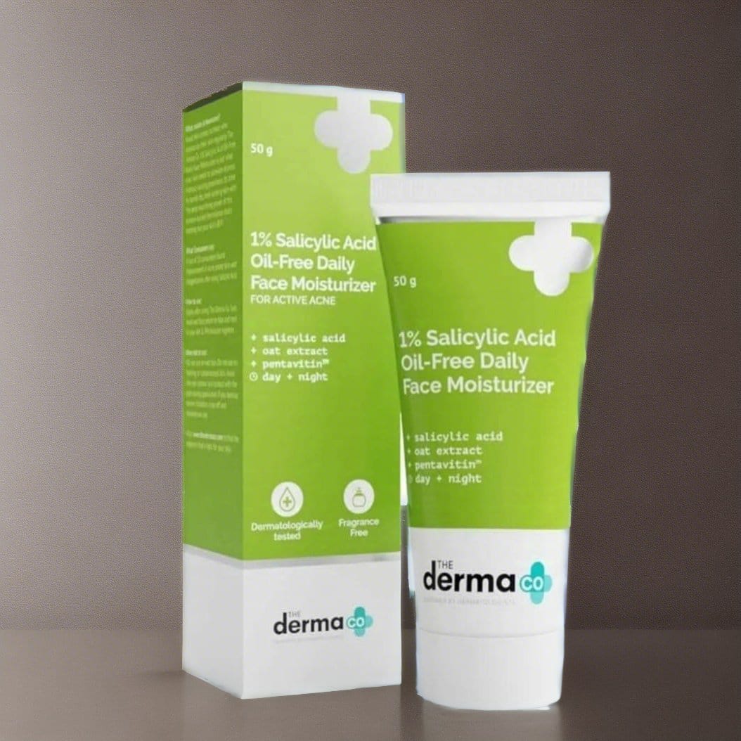 The Derma Co 1%  Salicylic acid  Oil free Face Moisturizer 50gm