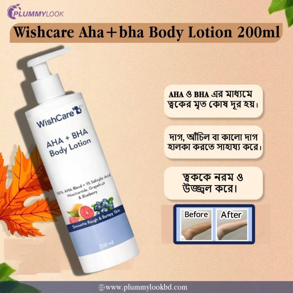 Wishcare AHA + BHA Body Lotion  200ml